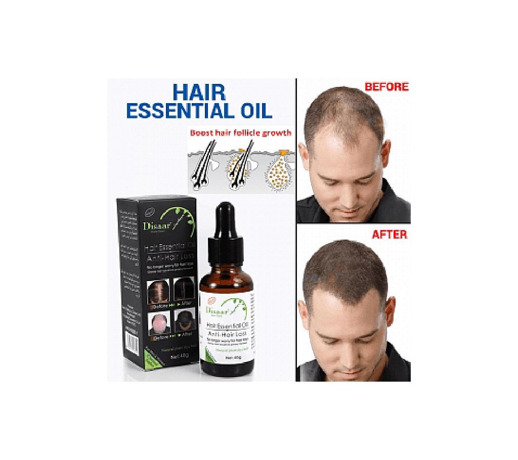 DISAAR BEAUTY Hair Growth Essential Oil Natural Plant Dry Growth Essence Andrea Anti Hair Loss Scalp Treatments Genseng Raise Dense 40g China 