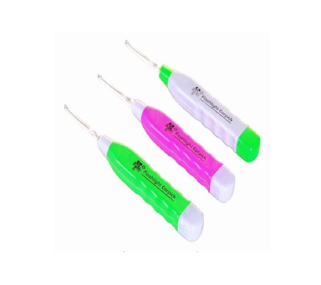 LED Flashlight Earpick Tool