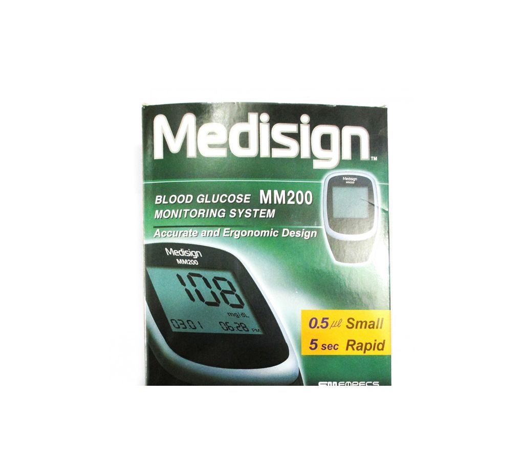Medisign Glucose Test Monitor MM200