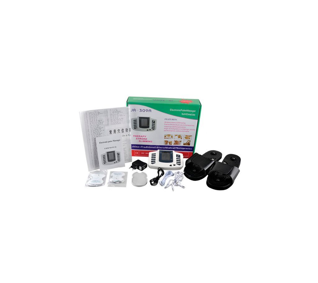 Electric Tens Therapy Machine Acupuncture +2 pear Electrode Pads