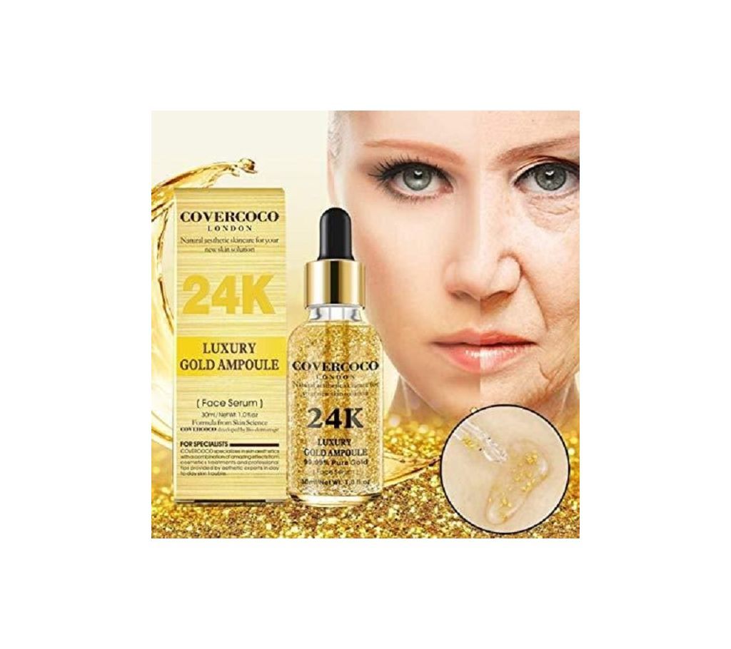 Covercoco 24k luxury gold ampoule 30 ml-China