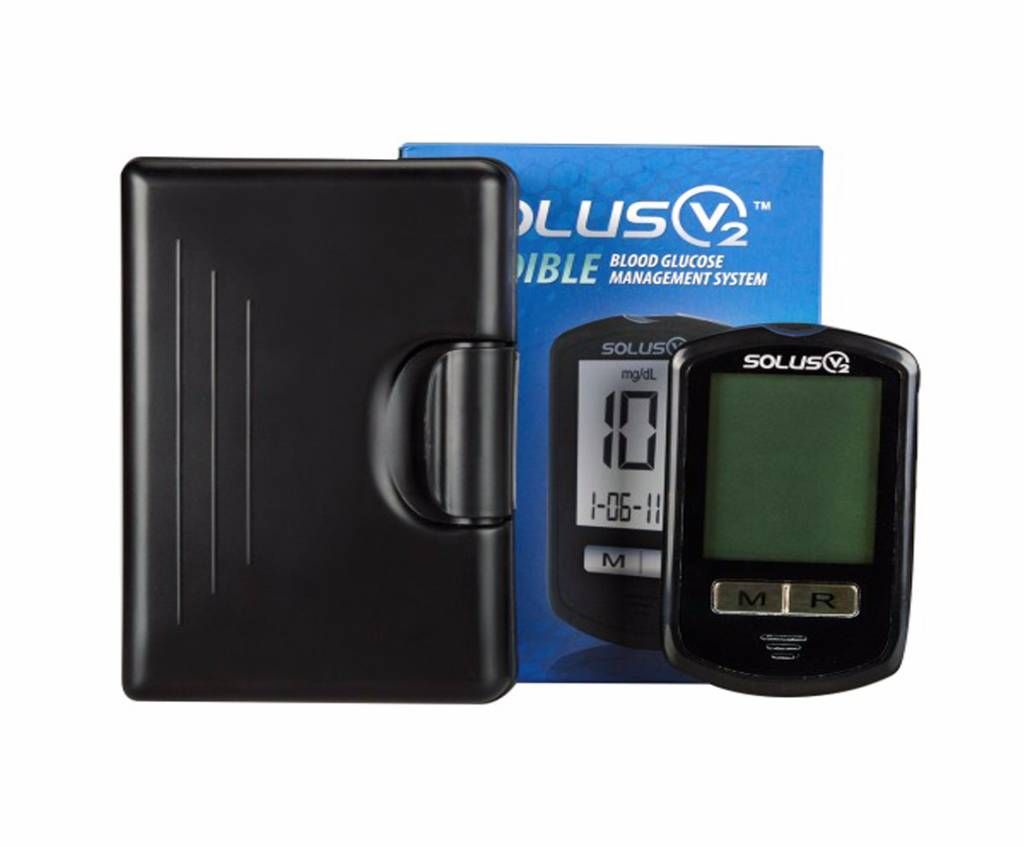 SOLUS V2 Taking Glucose Meter