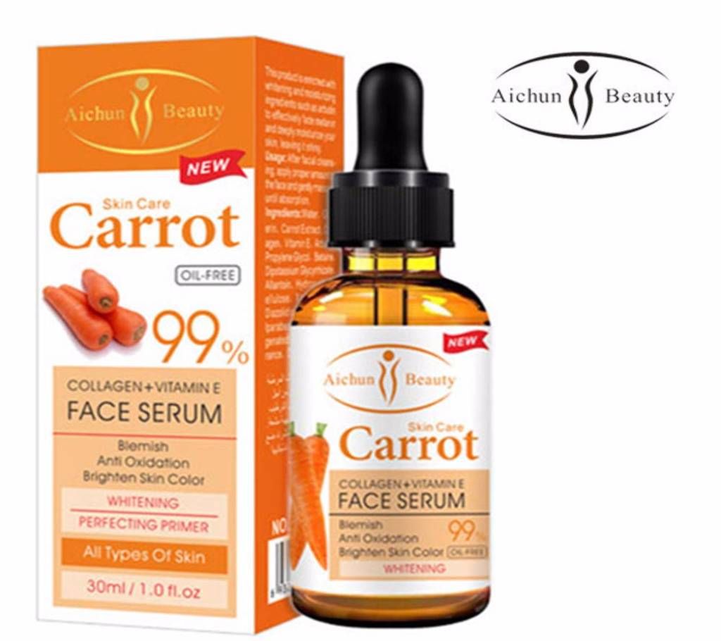 Aichun Beauty Carrot Anti Oxidation Face Serum - 30ML - china