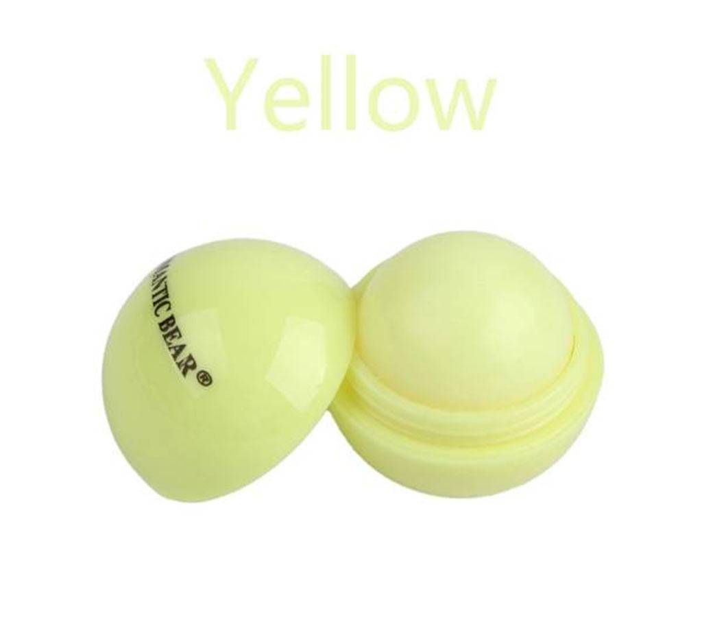 ROMANTIC BEAR Lip Care Ball-Lemon