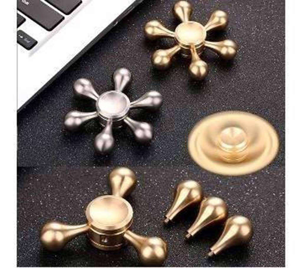 Stainless steel fidget spinner stress reducer toy 