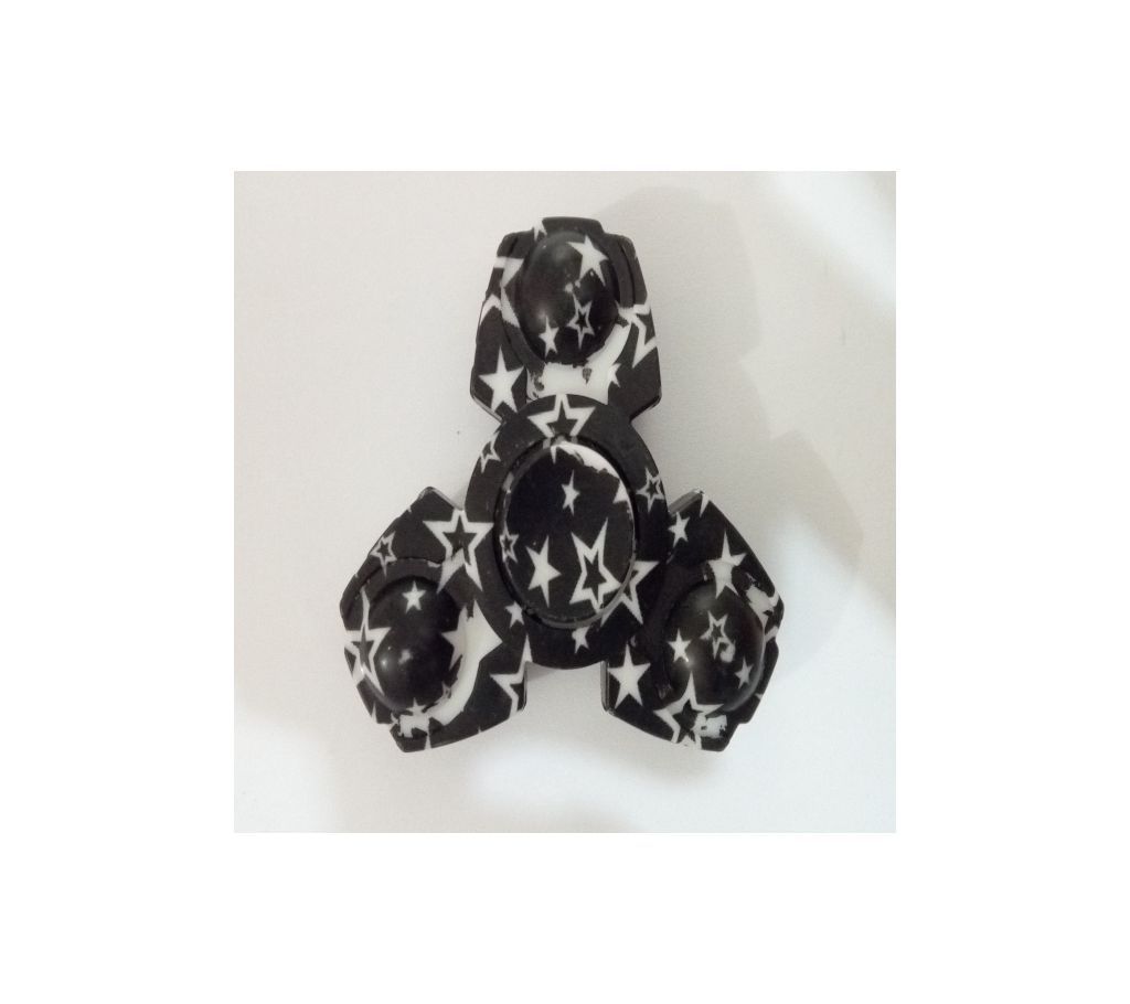 Mini Regular Black Fidget Spinner Stress Reducer Toy