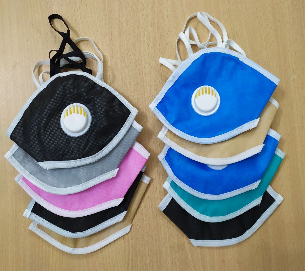 Anti-Pollution Face Mask-Multi Color-10 Piece