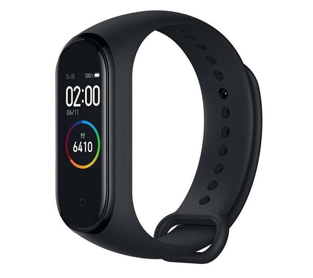 M4 Waterproof Smart Fitness Band Global Version - Black