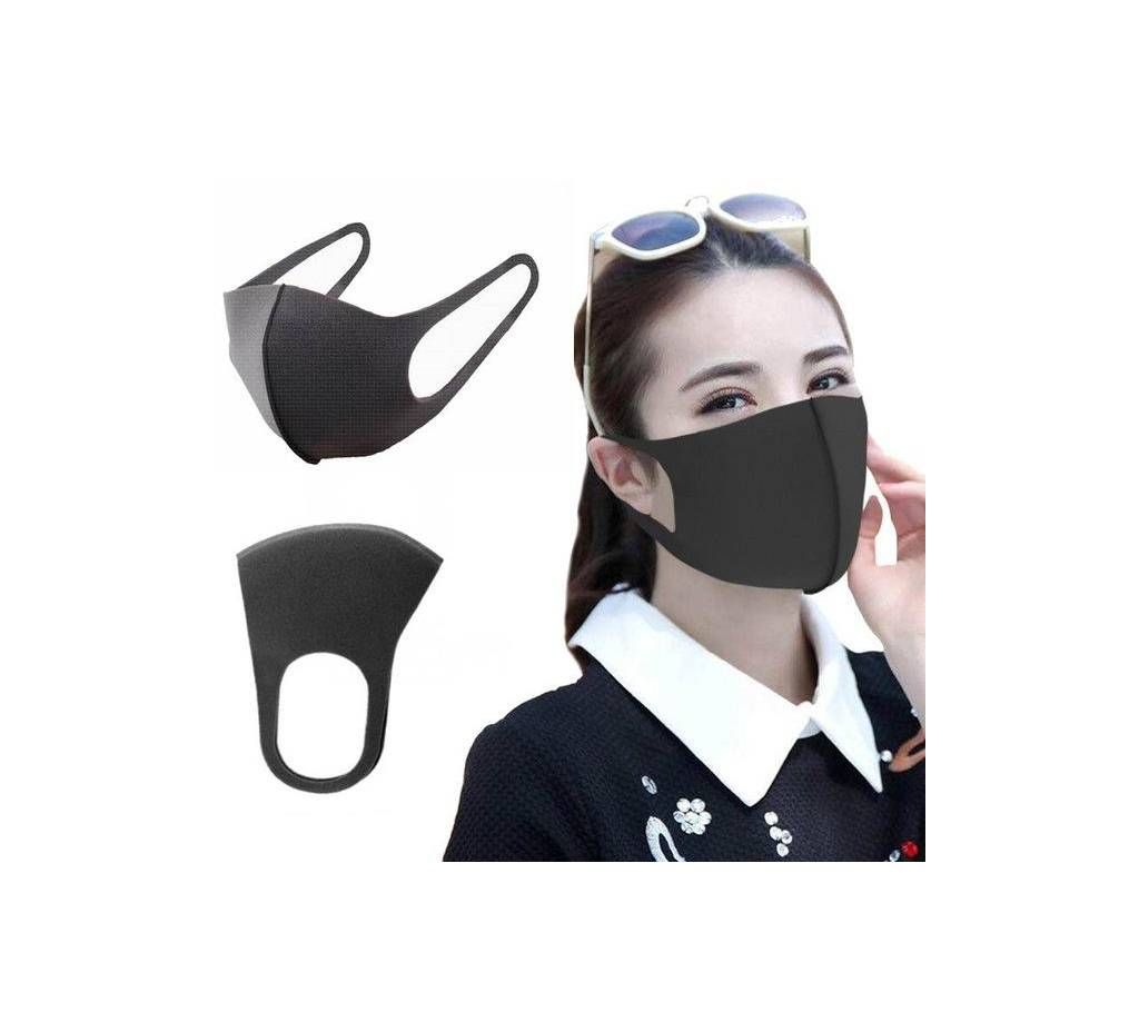 PITTA Mask for Women- black 3 pcs