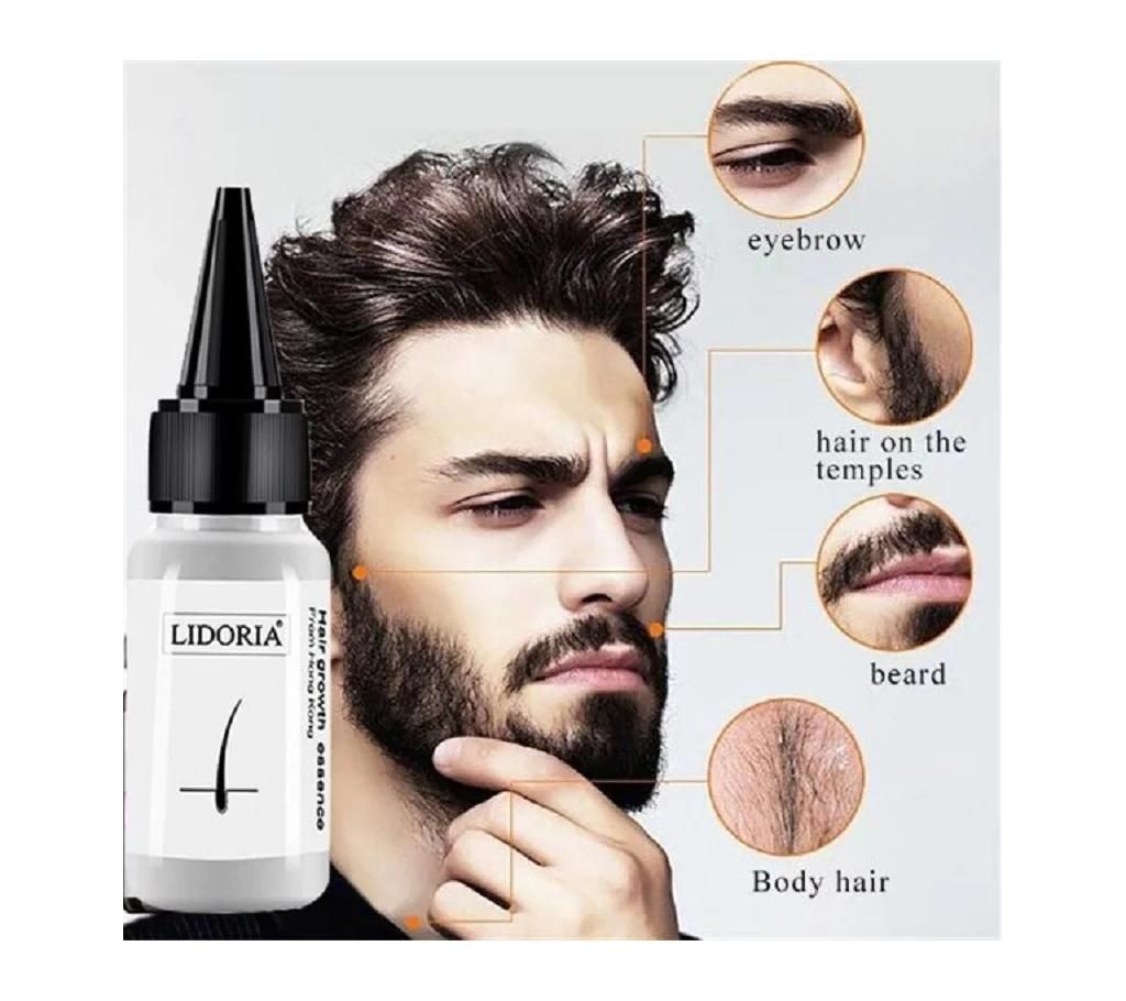 Lidoria Hair and Beard Growth Oil-20ml-Hong Kong