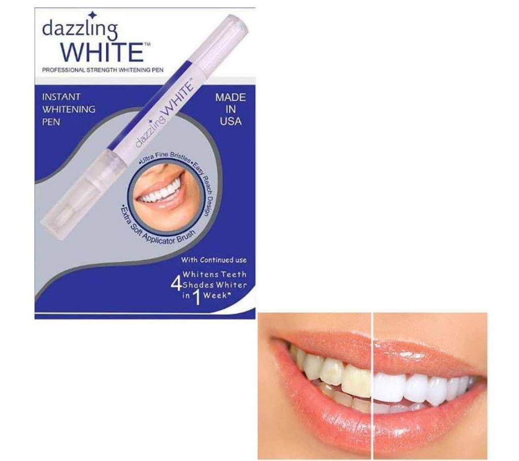 Dazzling teeth whitening gel pen 