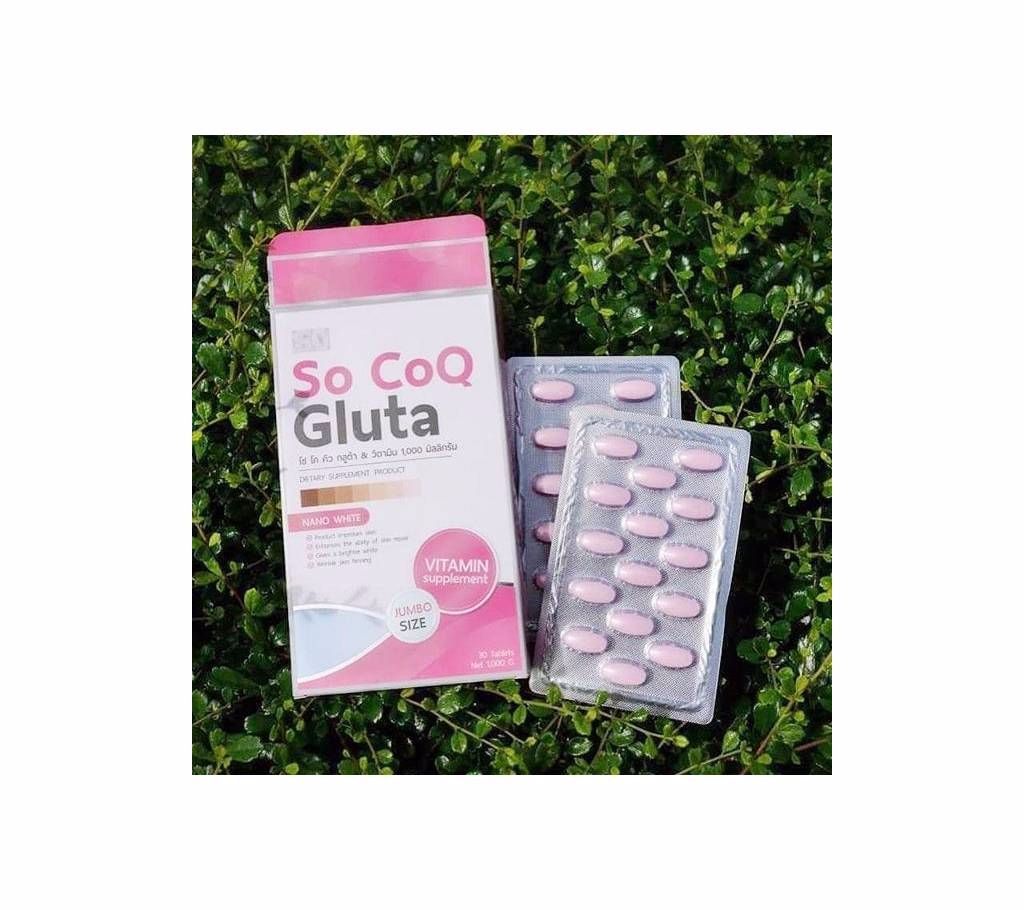 So CoQ Gluta (30 capsules) - Thailand