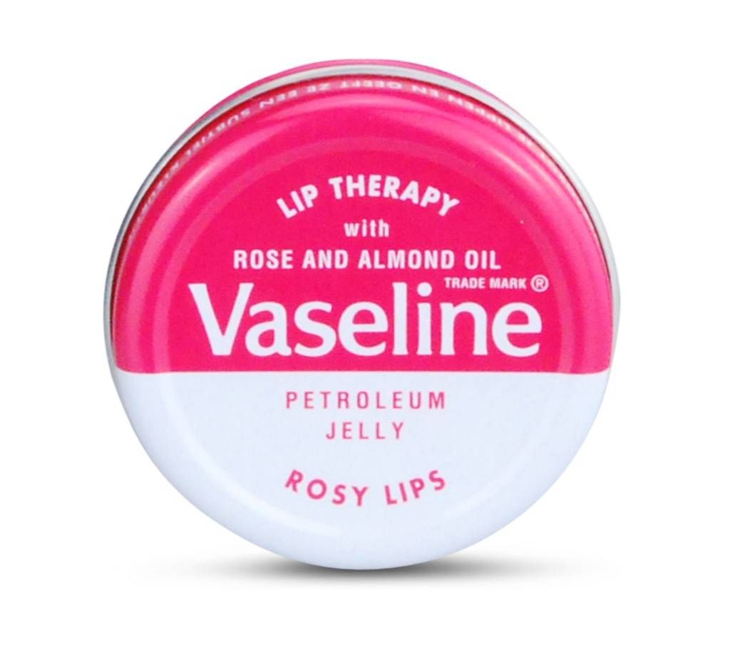 VASELINE Lip Therapy  Petroleum Jelly Lip Balm (Rosy) Men And Women  20g  China