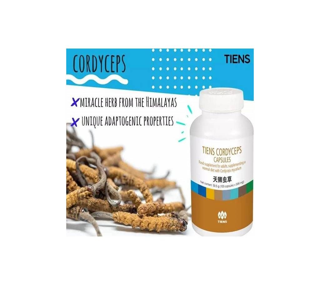 Tiens Cordiseps capsule (100 pies)