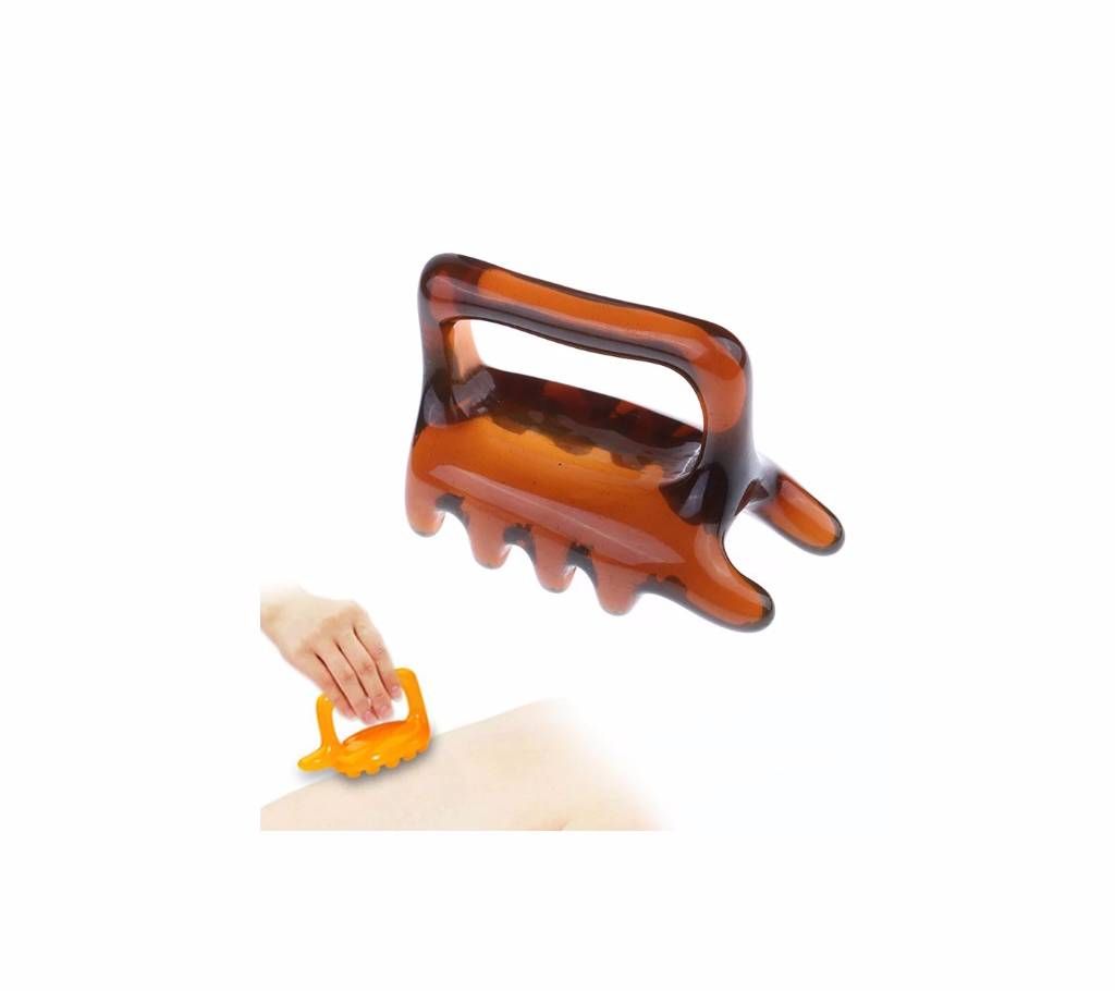 1Pcs Back Massage Natural Resin Beeswax Scrape Therapy Massager
