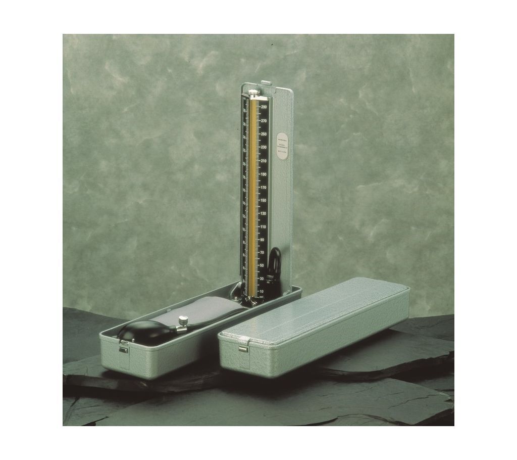 Yamasu 600 Desk Type Mercurial Sphygmomanometer, Manual Blood Pressure Meter, 600 Desk Mercury - Japan
