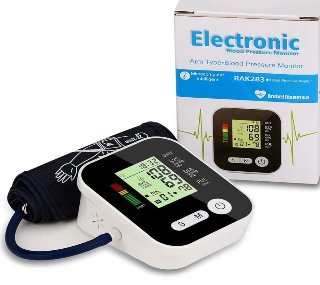 Electronic digital blood pressure monitor