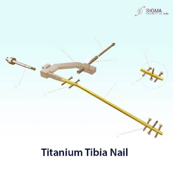 Titanium Tibia Nail