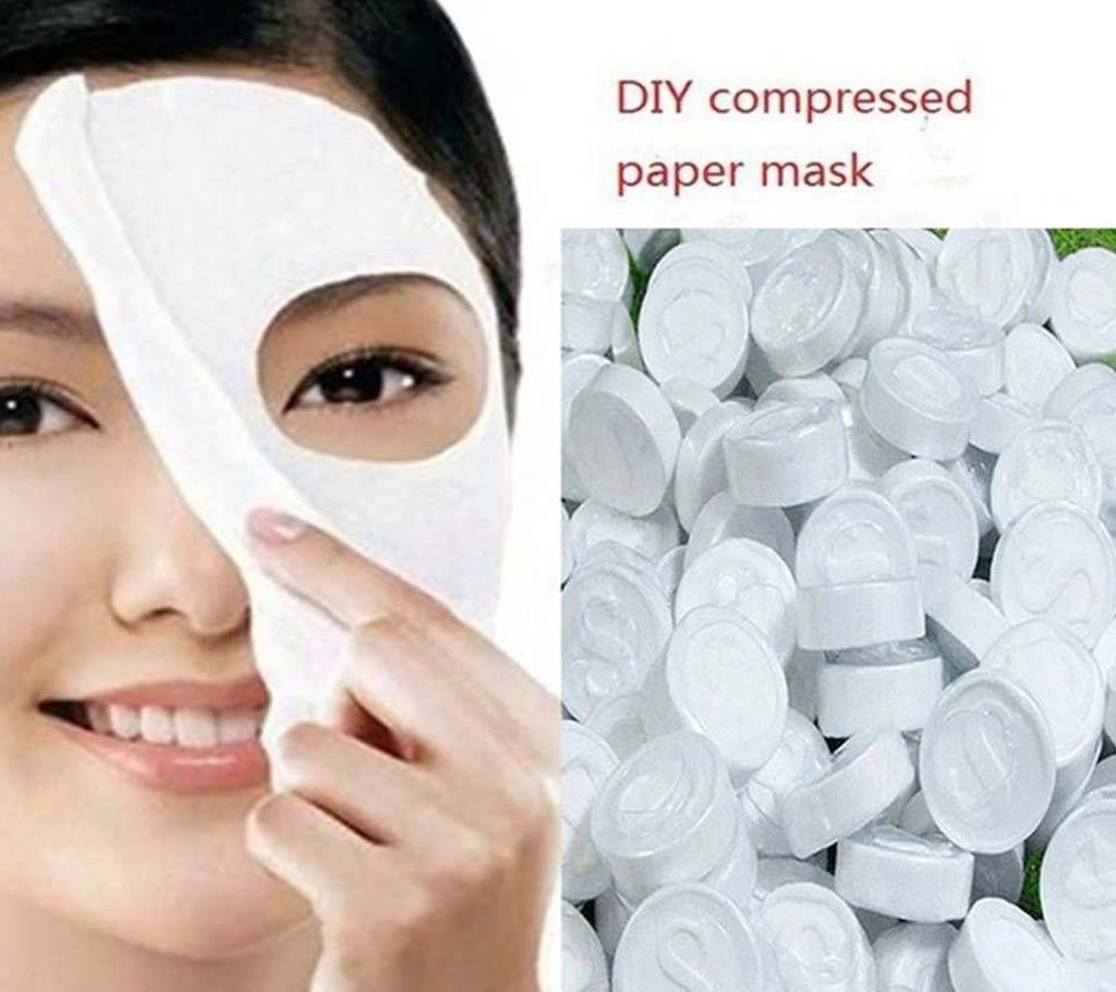 50pcs Magic Tablet Face Mask