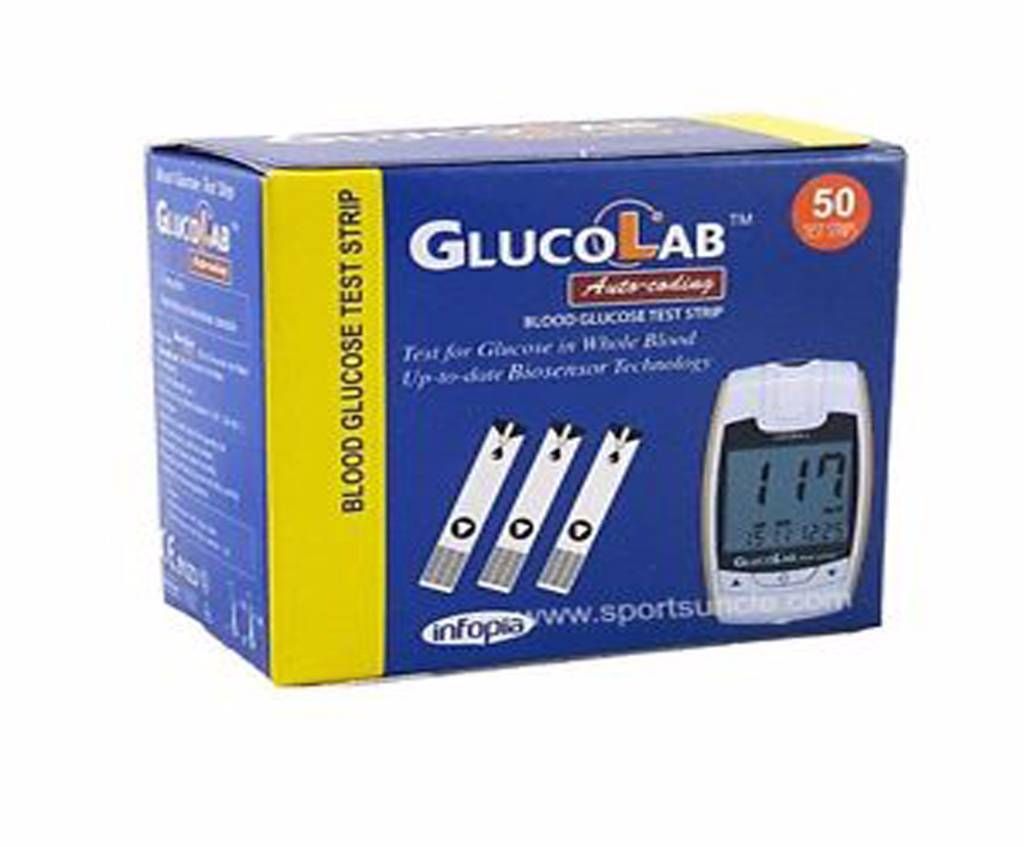 GLUCOLAB Test Strips 50’pcs