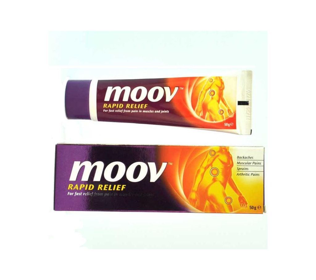 Moov Pain Rapid Relief Cream - 50gm