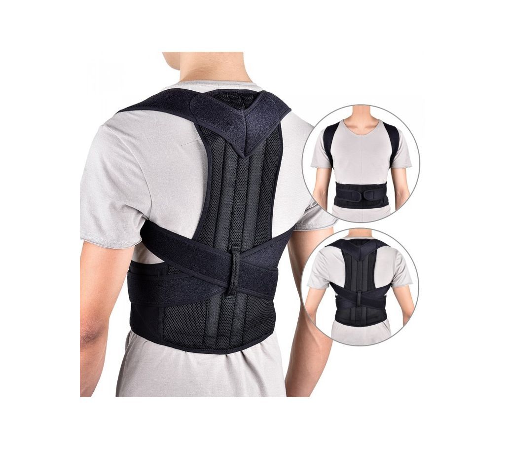 POSTURE back support straightens the spine