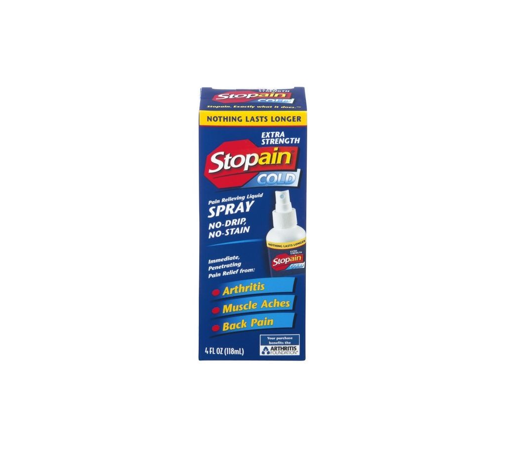 Stopain Cold Strength Pain Relief Spray 118 ml - USA