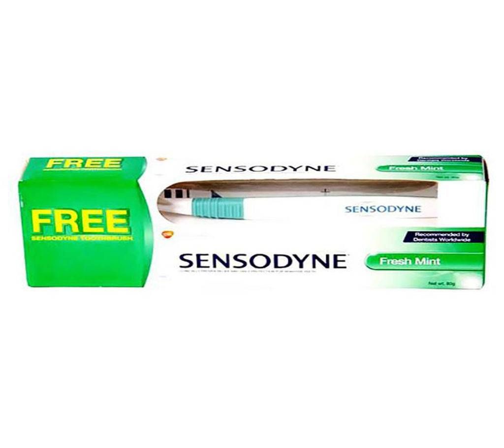 Sensodyne Fresh Gel Toothpaste with Tooth Brush