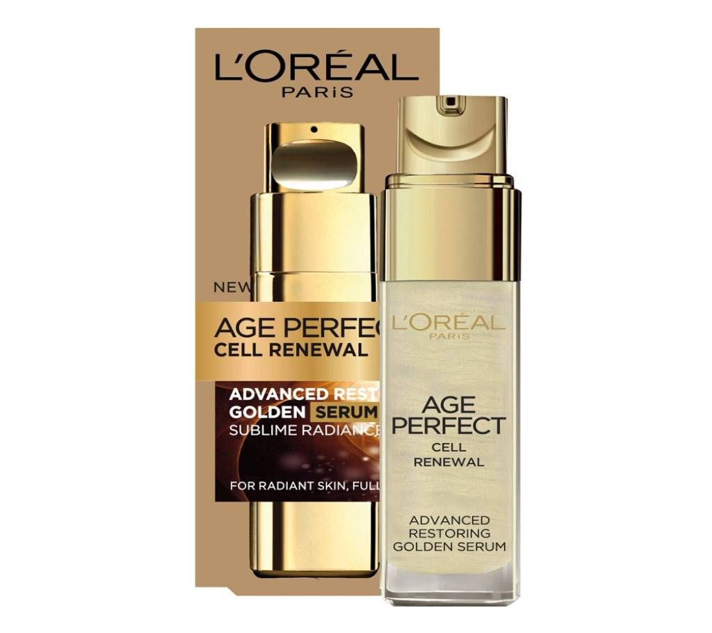 Loreal Age Perfect Cell Renew Golden Serum 30m Thailand France