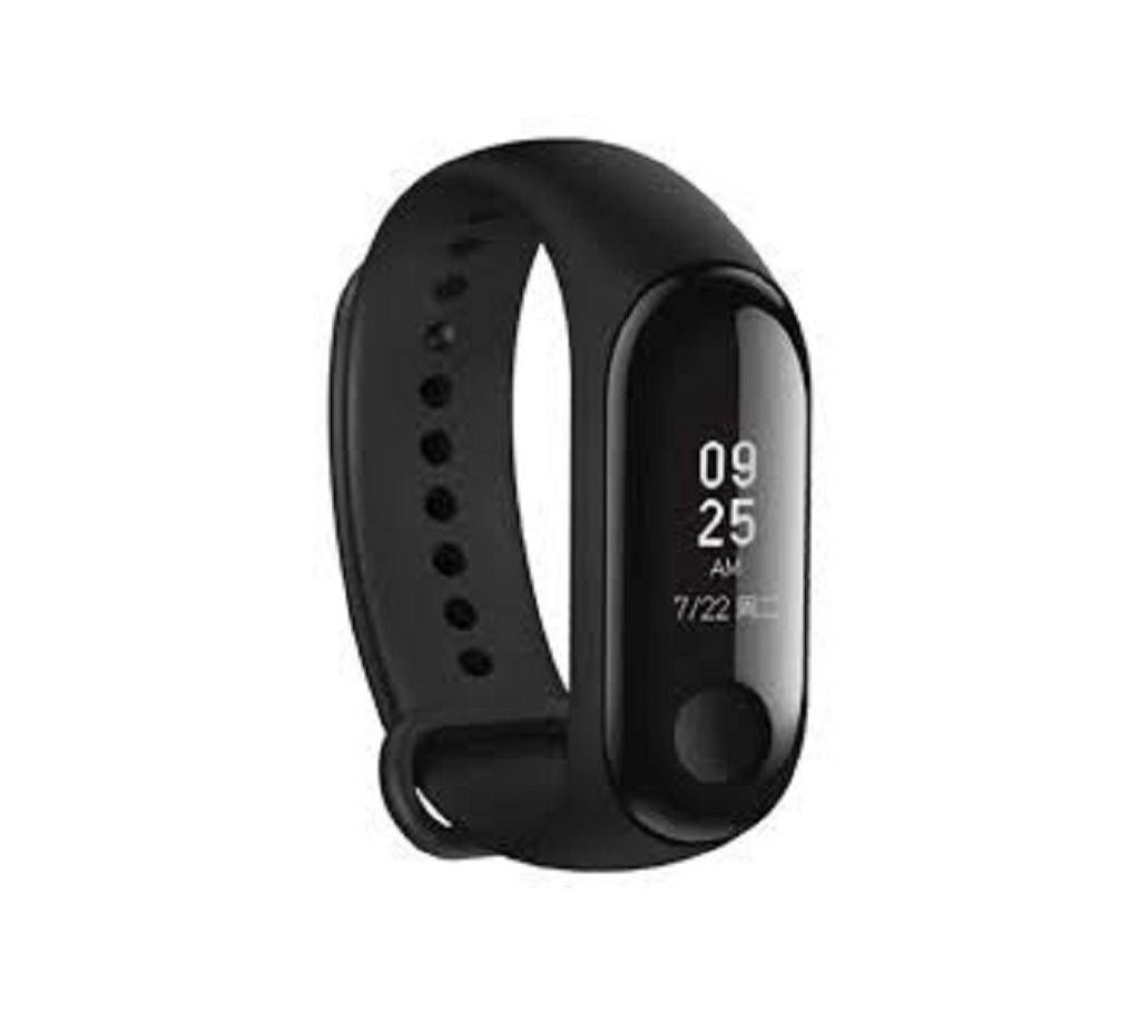 M3 Smart Band Color Monitor Waterproof Heart Rate Monitor Pedometer Black