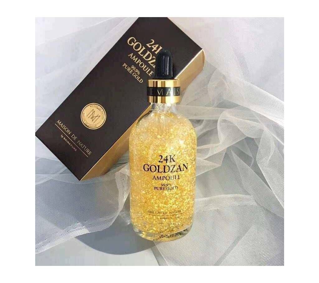 24K Goldzan Ampoule Pure Gold Serum - Korea 