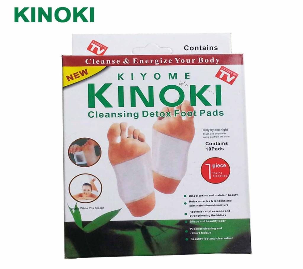 KINOKI CLEANSING DETOX FOOT PADS (10 PADS)