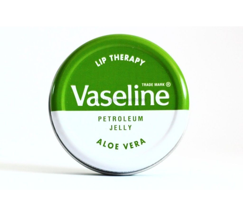 Vaseline Lip Therapy Tin Petroleum jelly Aloe Vera - UK 