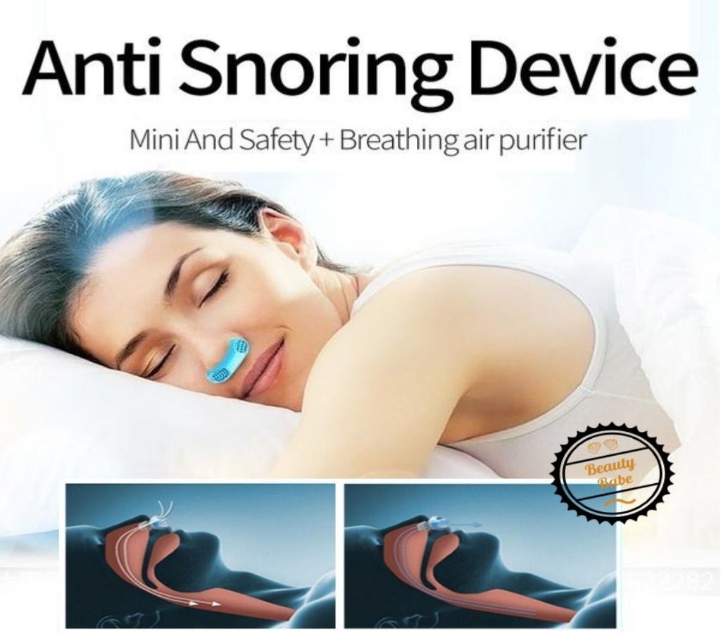 2 in 1 Anti Snore Nasal Air Purifier Sleep Tool  