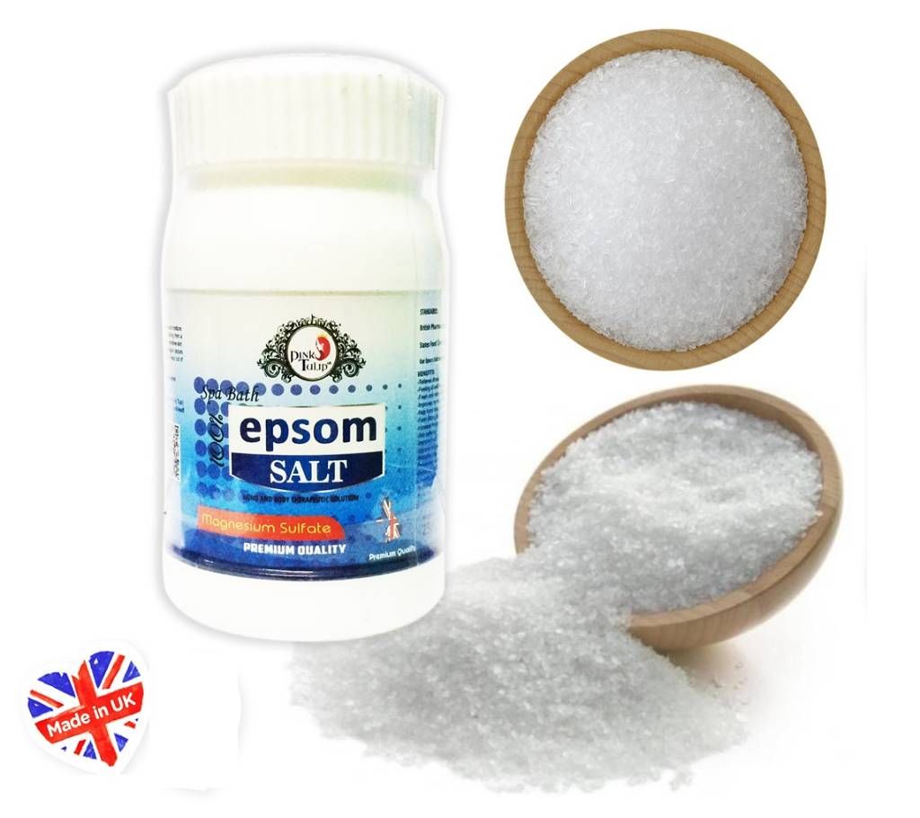 SPA BATH 100% EPSOM SALT - 250gram - UK