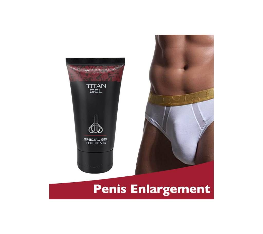 TITAN GEL Gold and BLACK for Men