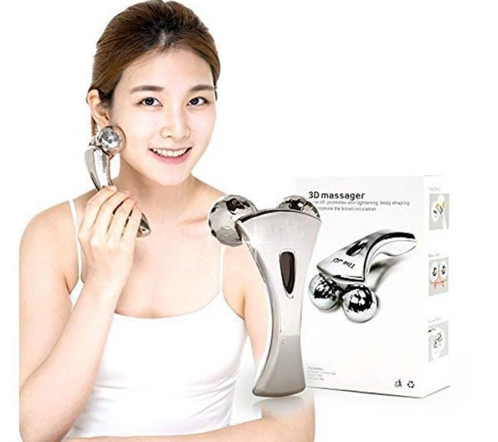 3D massager roller and face slimmer