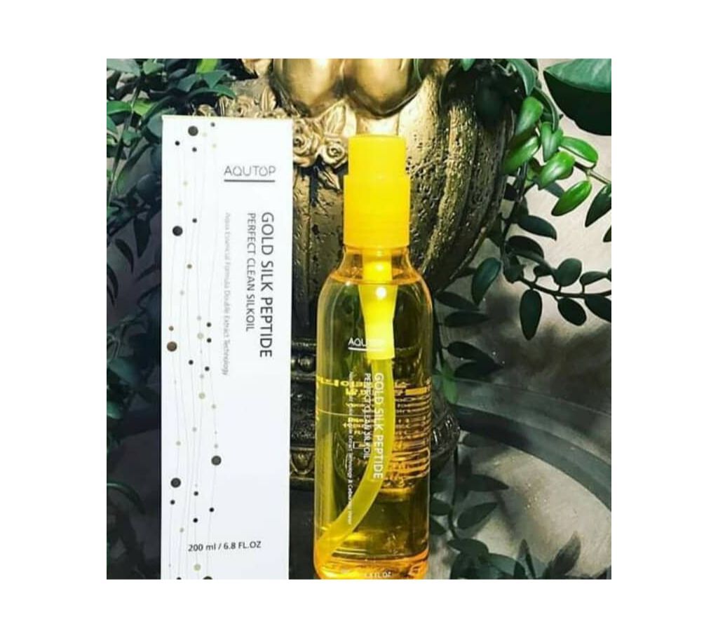 aqutop Gold Silk Peptide Perfect Clean Silkoil (Korean)