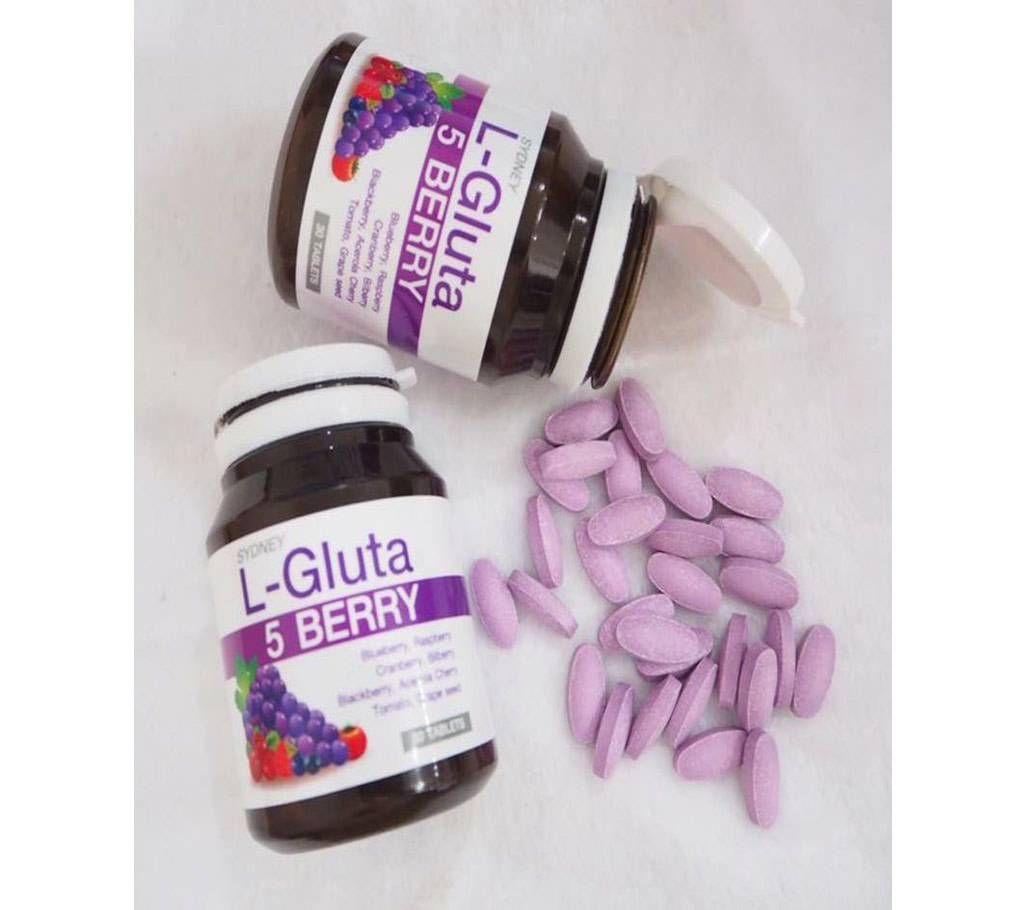 L- Gluta 5 Berry plus Capsule (30pcs) Thailand