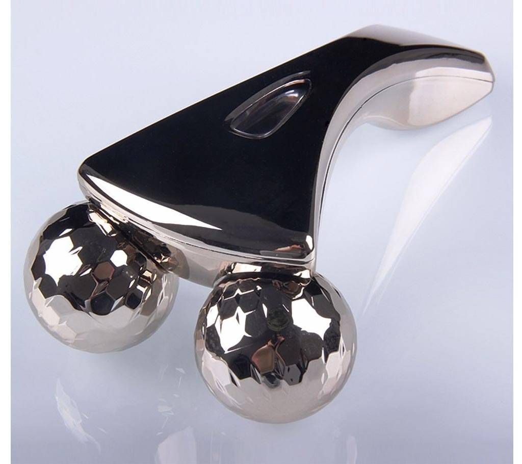 3D Y Shaped Massage Roller - Silver