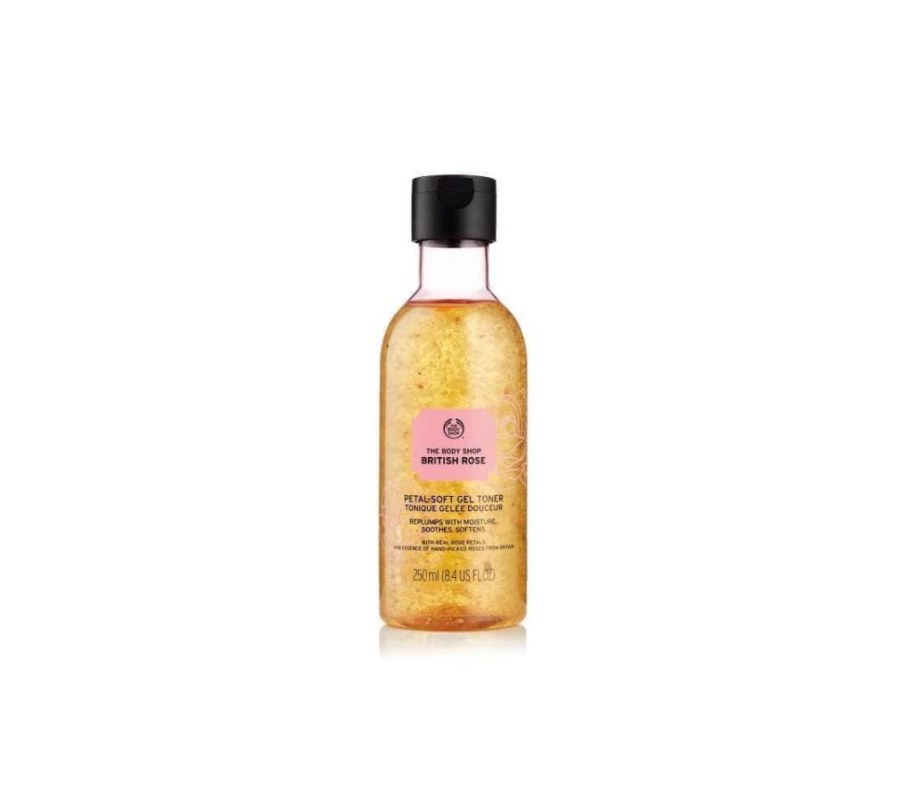 British Rose Petal-Soft Gel Toner 250ml (UK)