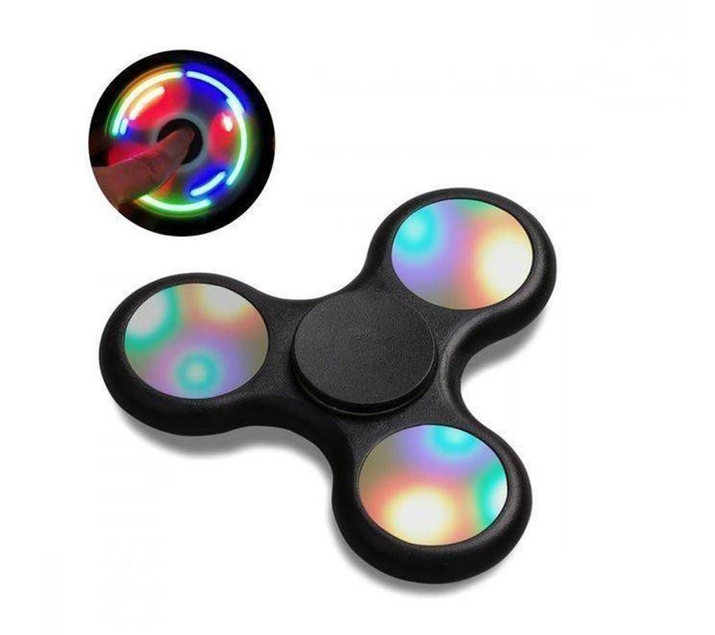 LED Light Fidget Spinner Stress Reducer Toy
