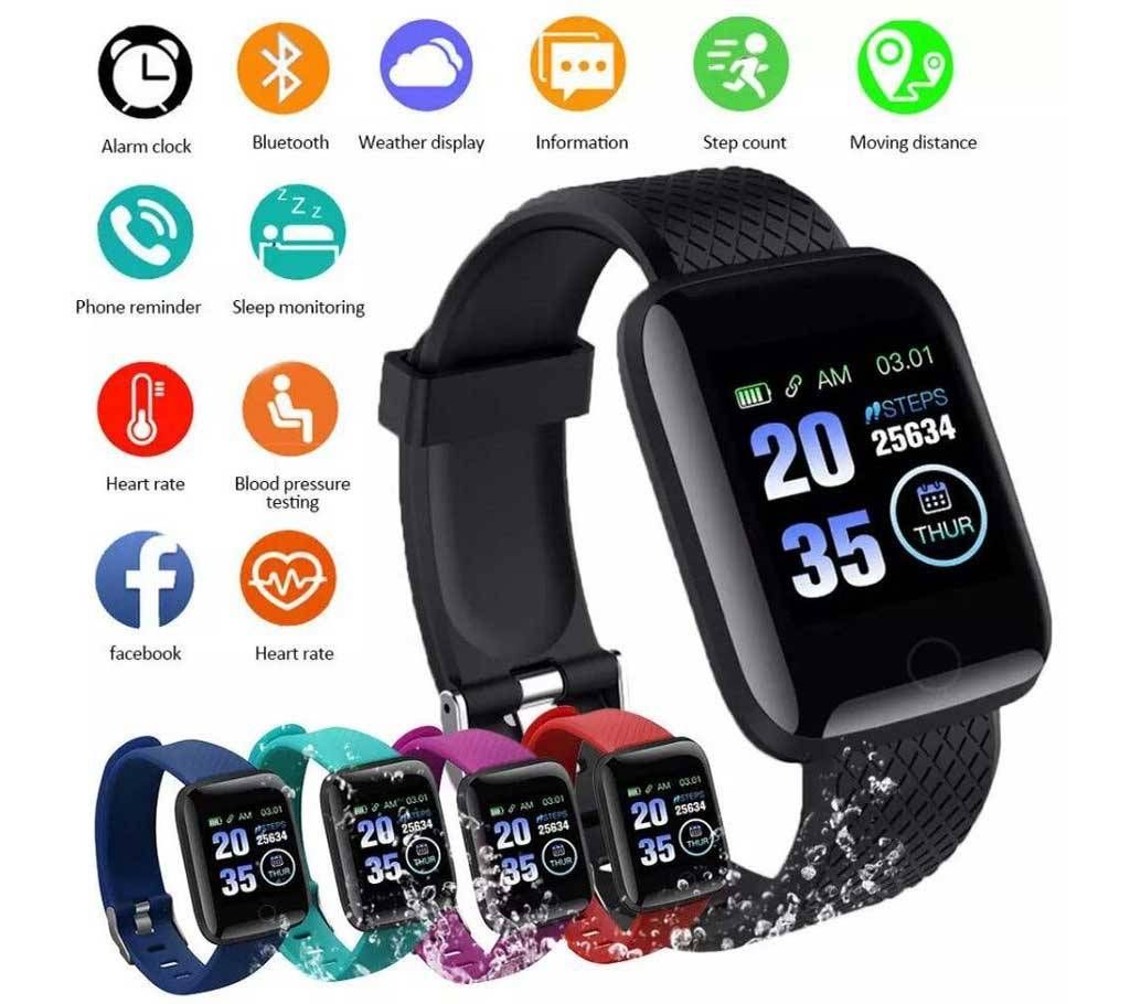 116+ Plus Waterproof Bracelet & Fitness Tracker