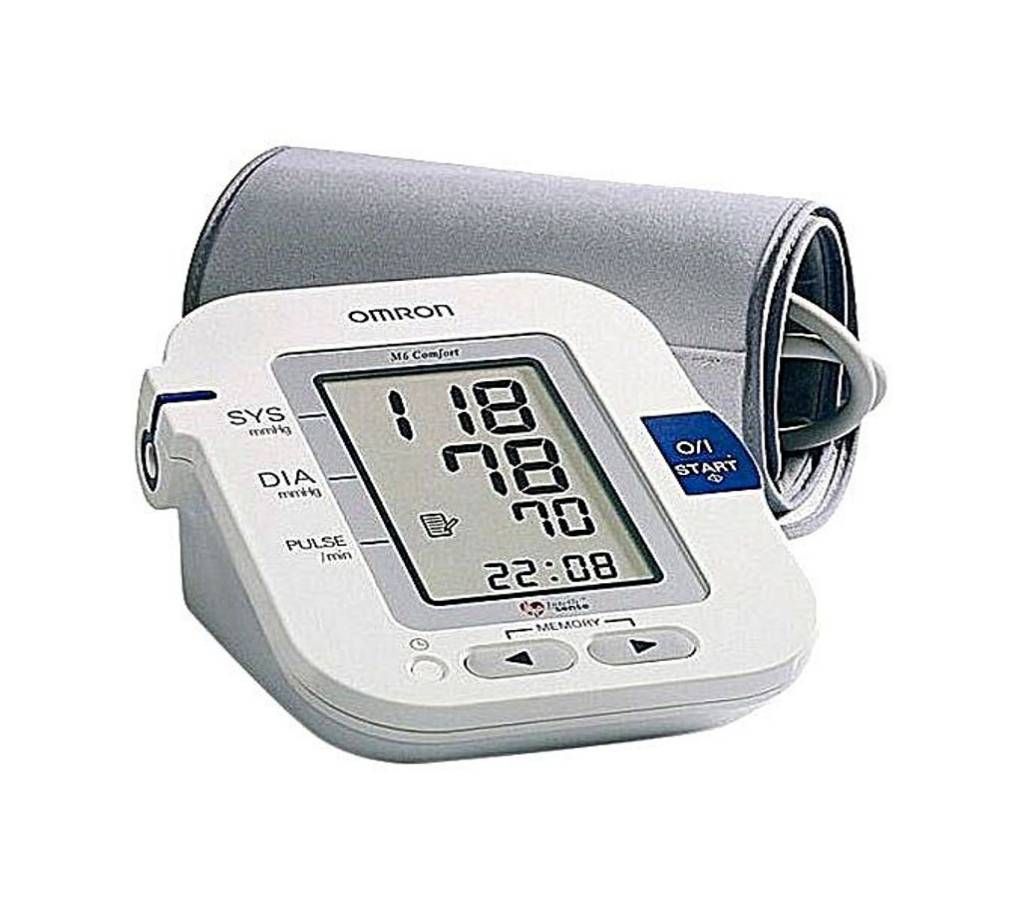 Automatic Digital Blood Pressure Monitor - White