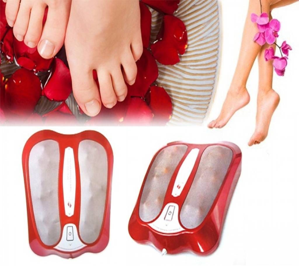 INFRARED KNEADING FOOT MASSAGER - RED 