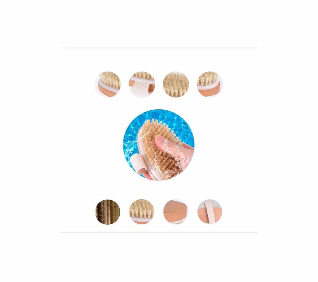 Natural bristles Bath brush,Body Maasager