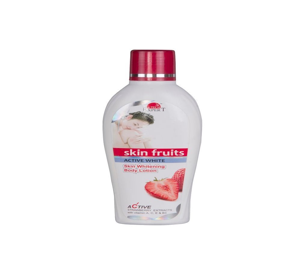 SKIN Fruits Active White Body Lotion Strawberry Extracts - BD
