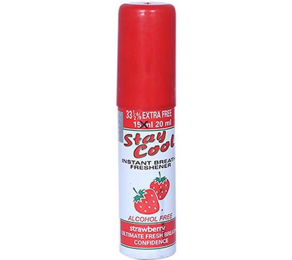Stay Cool Instant Breath Freshener - Strawberry - UK