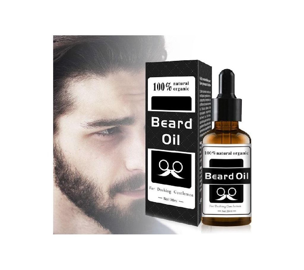 Beard Growth Oil- 100% Natural Organic 30ml - UAE