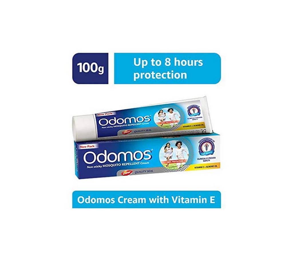 Naturals Odomos Non-Sticky Mosquito Repellent Cream - 100g